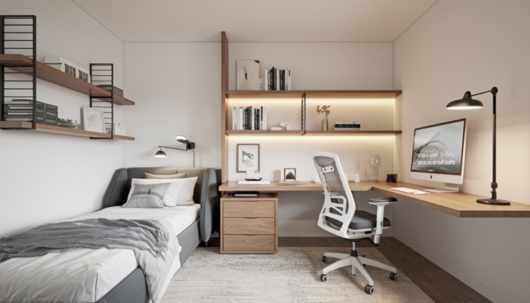 25 Creative Bedroom Office Ideas to Boost Productivity and Style