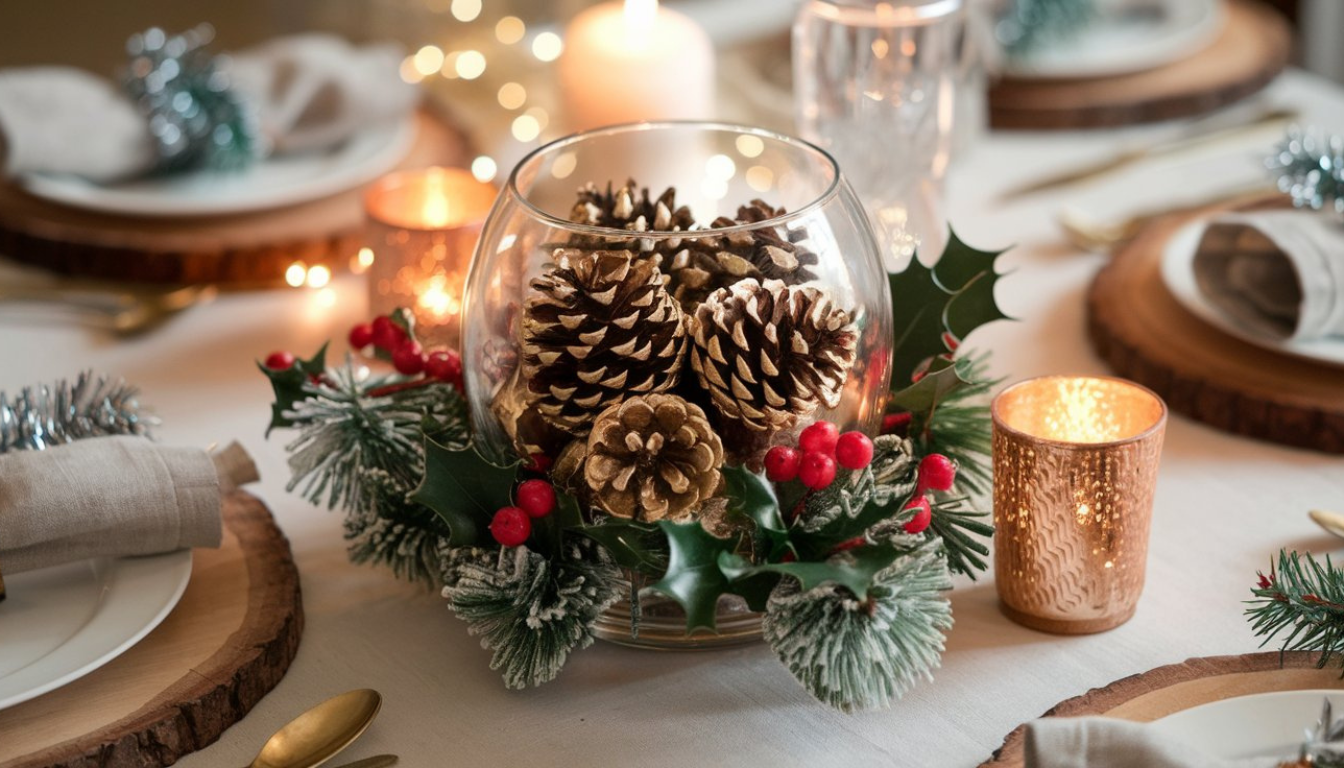 Read more about the article 25 Affordable DIY Christmas Centerpieces to Elevate Your Holiday Table