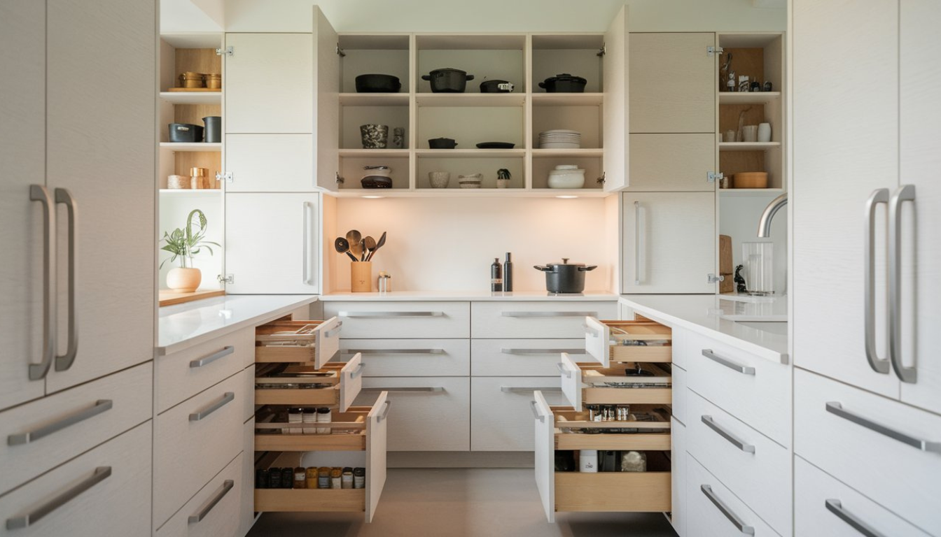 Read more about the article Drawer Vs Cabinet Organization: Which Is Best for Your Kitchen?