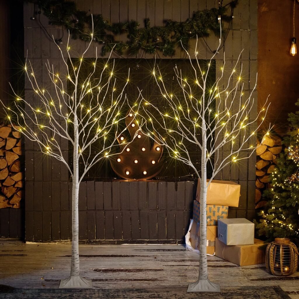 LED Birch Tree